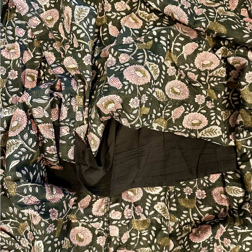 NATURAL LIFE Green Floral Midi Dress - Picture 6 of 9